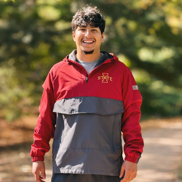 Colosseum I-State Cardinal Embroidered 1/2-Zip